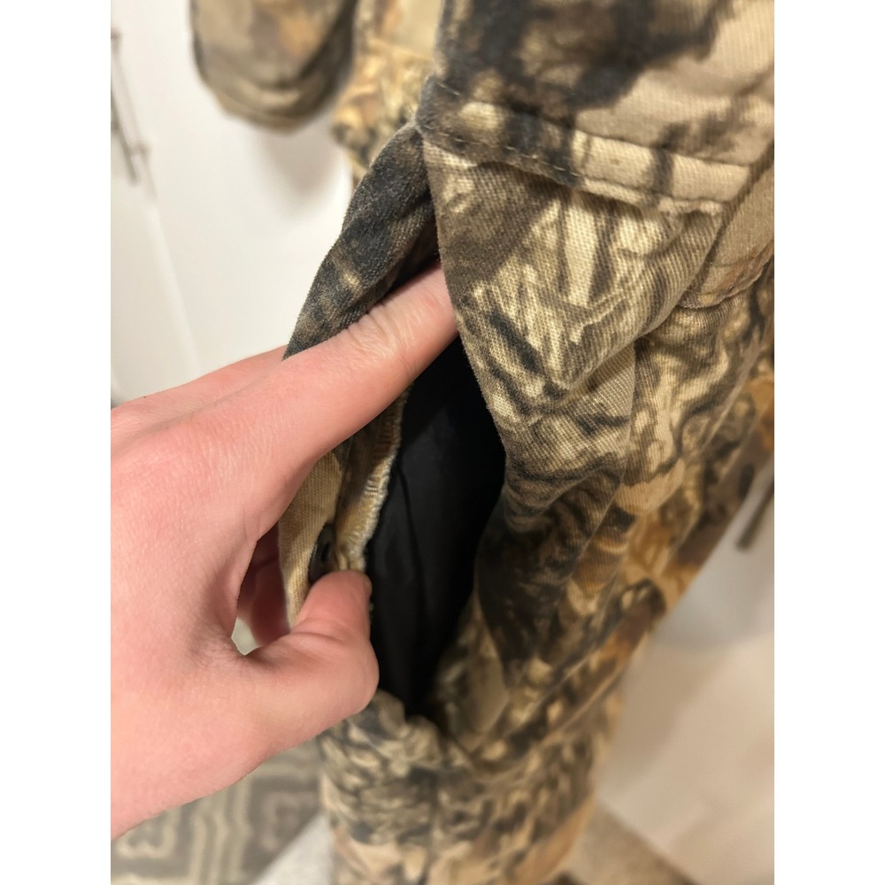 Northwest Territory Mens XL Insulated Camo Hunting Coveralls Sniper Hooded Suit - Picture 9 of 16